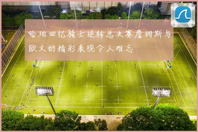 哈珀回忆骑士逆转总决赛詹姆斯与欧文的精彩表现令人难忘